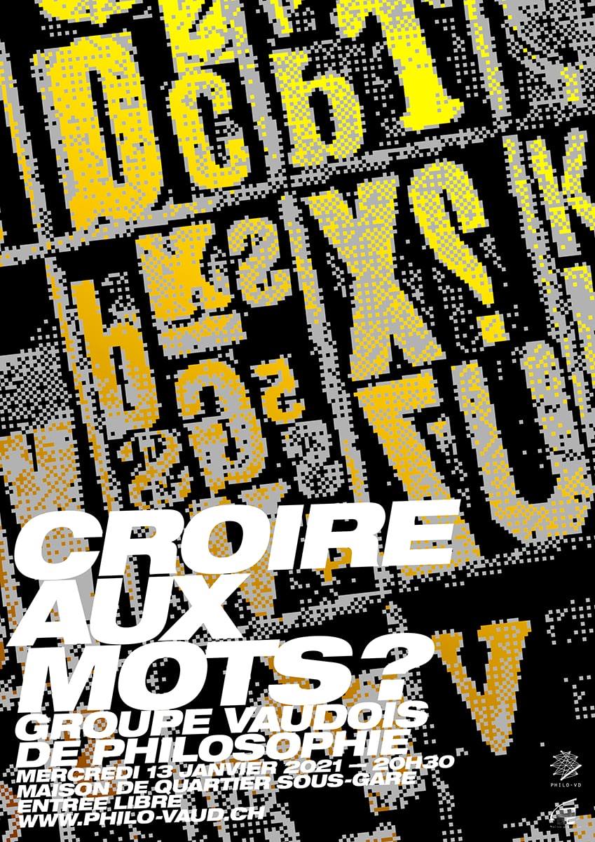 Croire aux mots ?<br>(événement on-line)
