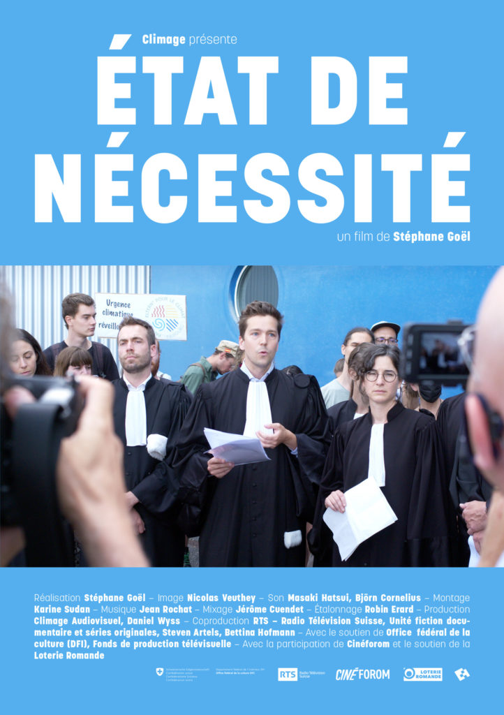Projection - discussion « État de nécessité » de Stéphane Goël