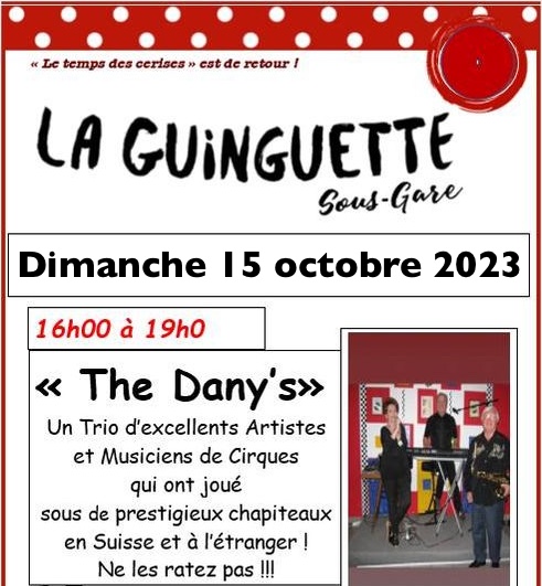 La Guinguette Sous-Gare (« The Dany’s »)