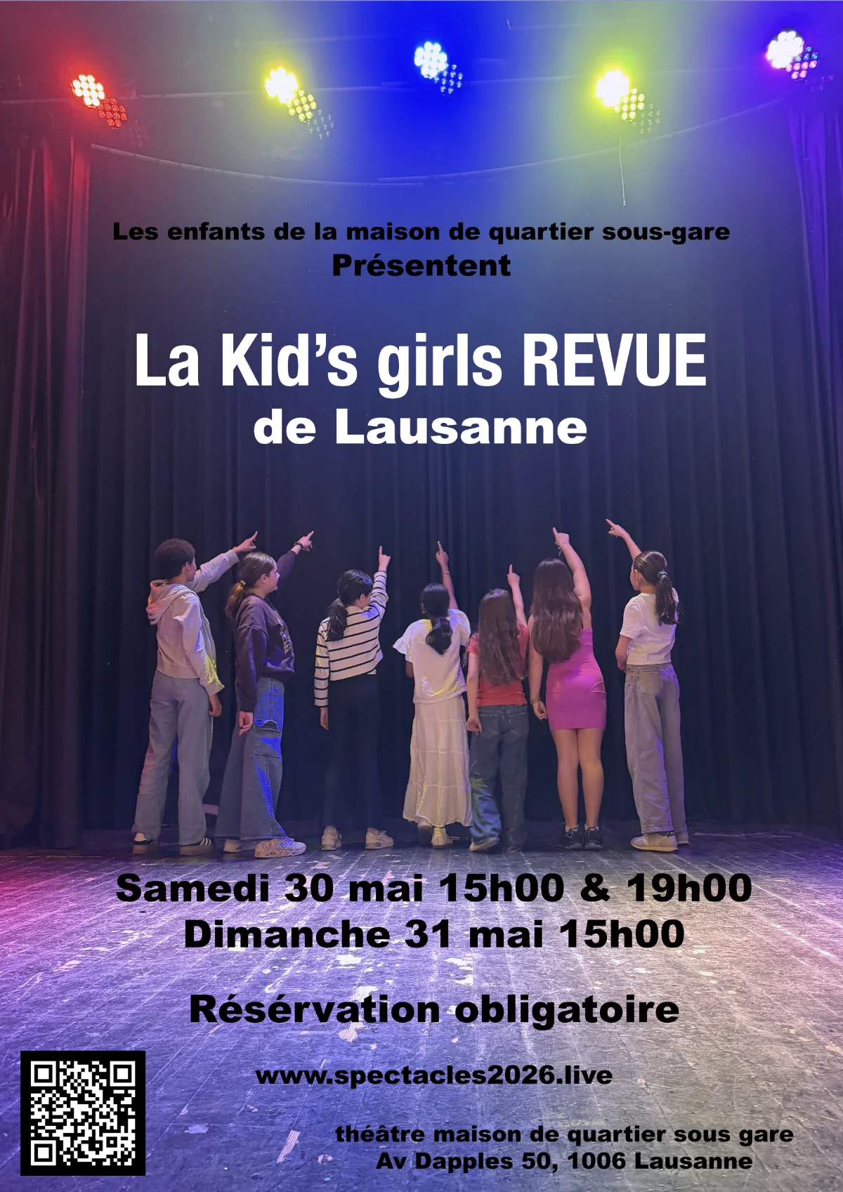 "Kid's girls revue de Lausanne"