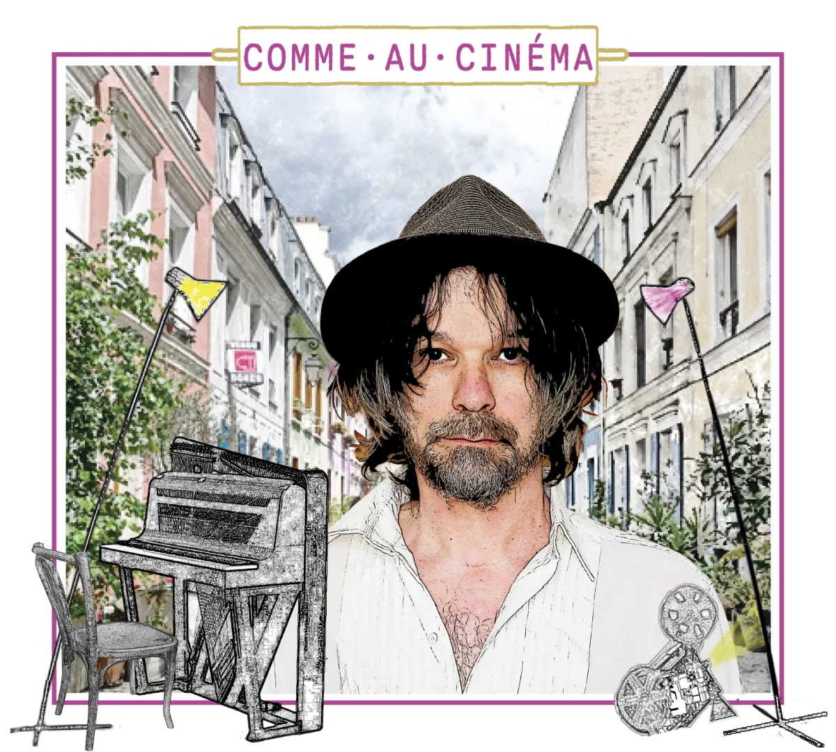 François Vé Vernissage nouvel album « Comme au Cinéma»